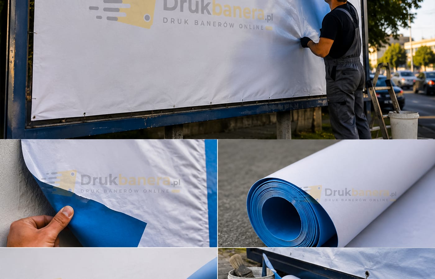 Papier blueback 120 g na billboard