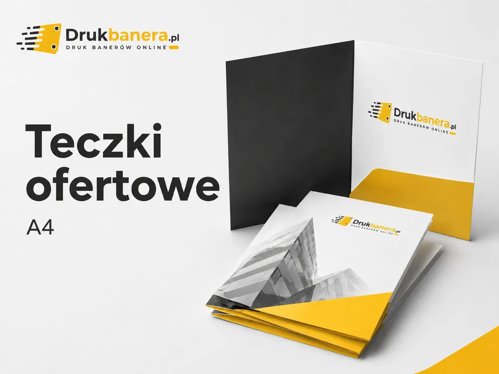 Teczki ofertowe A4 z nadrukiem