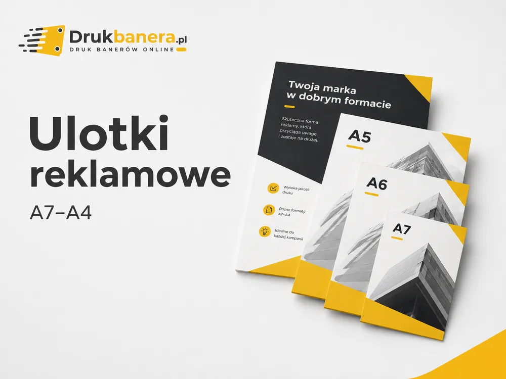 Ulotki reklamowe